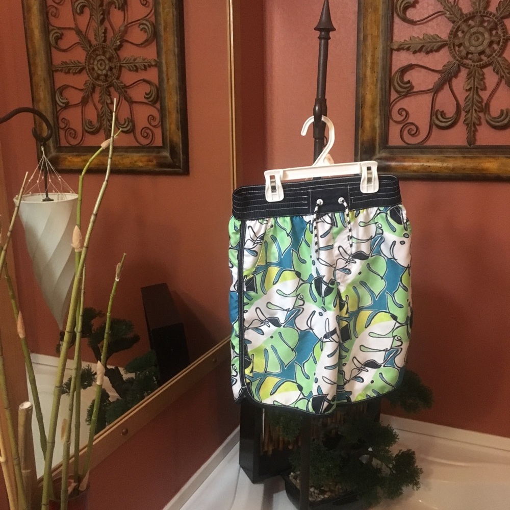 Gymboree boys swim trunks
